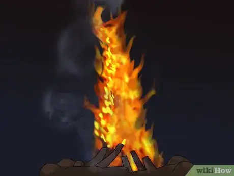 Immagine titolata Make a Fire to Survive Step 1