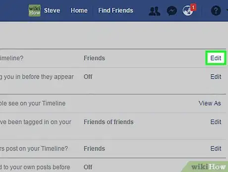 Immagine titolata Approve Tags on Facebook Step 12