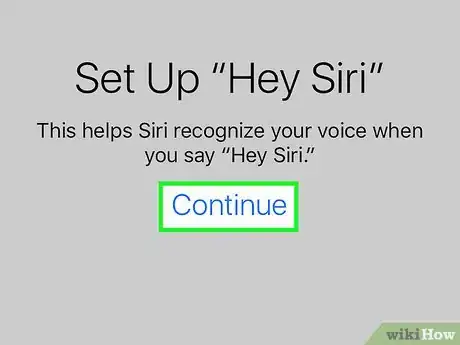 Immagine titolata Use Hey Siri on an iPhone Step 4