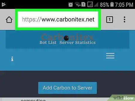 Immagine titolata Add a Bot to a Discord Channel on Android Step 2