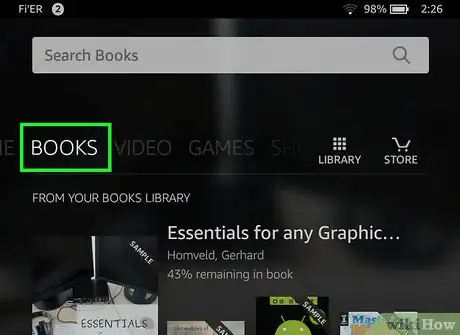 Immagine titolata Buy Books for Your Kindle Step 2