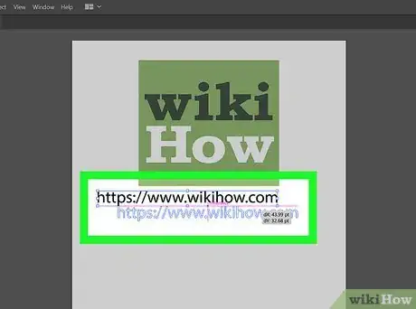 Immagine titolata Add a Hyperlink in Illustrator Step 4