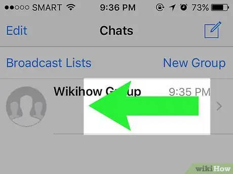 Immagine titolata Leave a Group Chat on WhatsApp Step 3