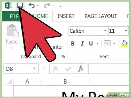 Immagine titolata Track your Bills in Microsoft Excel Step 13