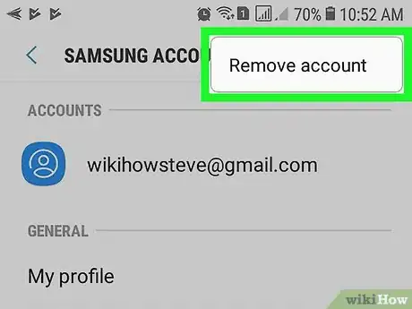 Immagine titolata Delete a Samsung Account on Samsung Galaxy Step 7