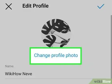 Immagine titolata Change Your Instagram Profile Picture on Android Step 4
