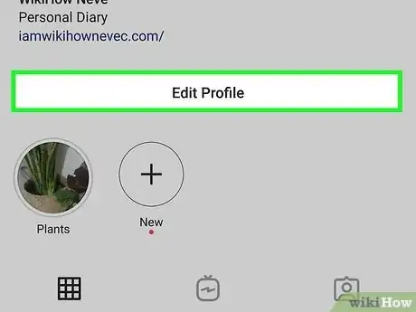 Immagine titolata Change Your Instagram Profile Picture on Android Step 3