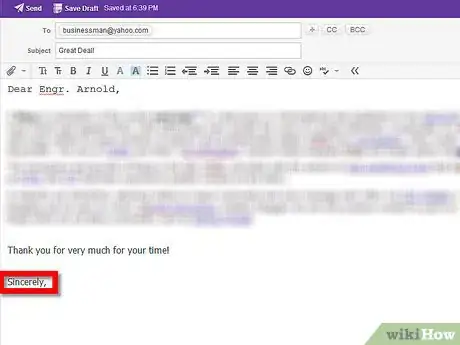Immagine titolata Close a Business Email Step 2
