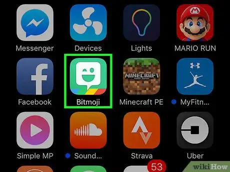 Immagine titolata Delete a Bitmoji Step 1
