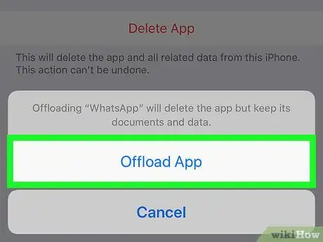 Immagine titolata Uninstall WhatsApp on iPhone or iPad Step 10