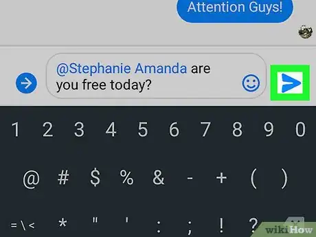 Immagine titolata Tag Someone in Facebook Messenger on Android Step 7