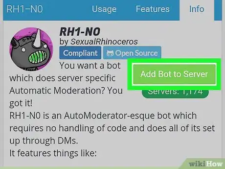 Immagine titolata Add a Bot to a Discord Channel on Android Step 3