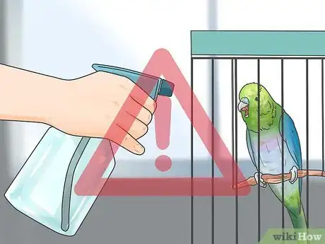 Immagine titolata Give Your Budgie a Bath Step 3