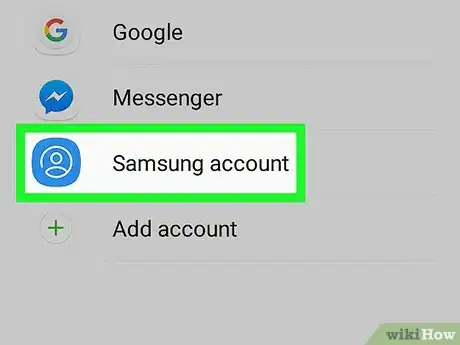 Immagine titolata Delete a Samsung Account on Samsung Galaxy Step 4