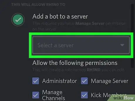 Immagine titolata Add a Bot to a Discord Channel on Android Step 4