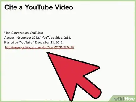Immagine titolata Cite a YouTube Video Step 19