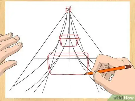 Immagine titolata Draw the Eiffel Tower Step 10