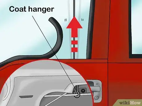 Immagine titolata Use a Coat Hanger to Break Into a Car Step 16