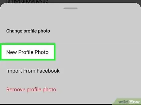 Immagine titolata Change Your Instagram Profile Picture on Android Step 5