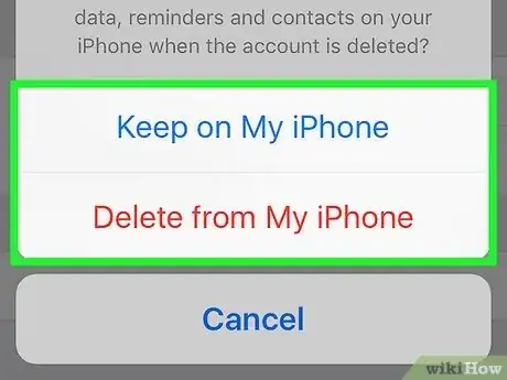 Immagine titolata Sign Out of iCloud on iPhone or iPad Step 14