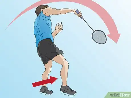 Immagine titolata Smash in Badminton Step 10