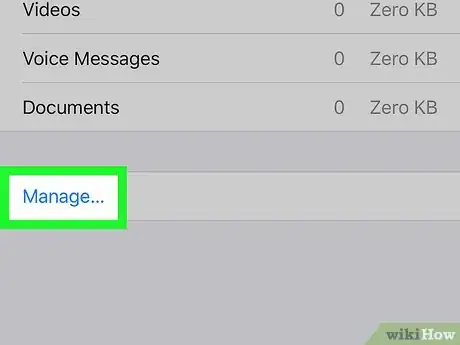 Immagine titolata Delete All Media on WhatsApp Step 6