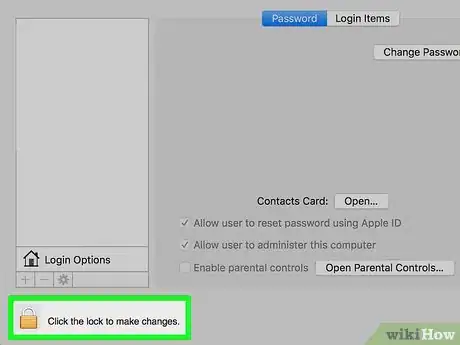Immagine titolata Turn Off Password Login on a Mac Step 13