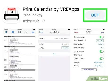 Immagine titolata Print an iPad Calendar Step 1