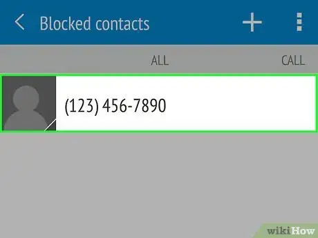 Immagine titolata Unblock a Number on Android Step 15