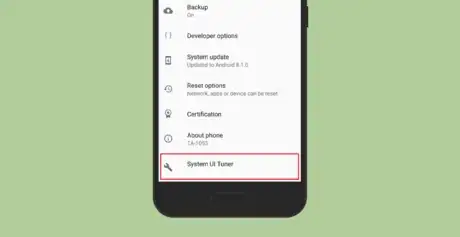 Immagine titolata Access System UI Tuner in Android Oreo.png