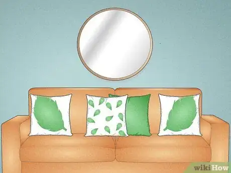 Immagine titolata Decorate Around a Round Mirror Step 2