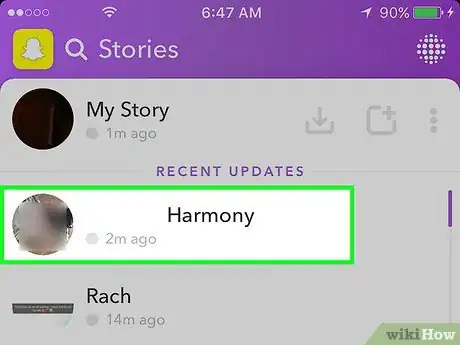 Immagine titolata Save Stories on Snapchat Step 13