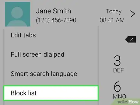 Immagine titolata Unblock a Number on Android Step 20