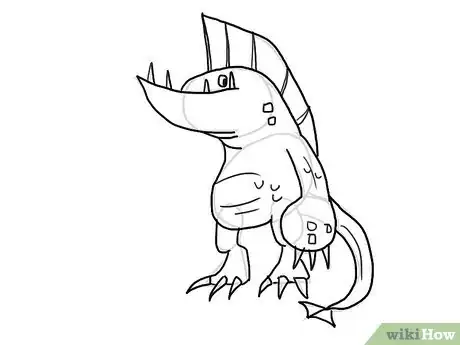 Immagine titolata Draw a Monster Step 11