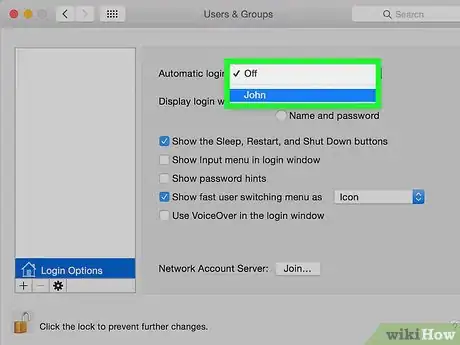 Immagine titolata Turn Off Password Login on a Mac Step 15