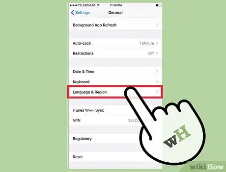 Immagine titolata Change the Language on a Cell Phone Step 13
