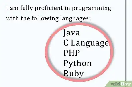 Immagine titolata Write a Summary of Your Computer Proficiency Step 5