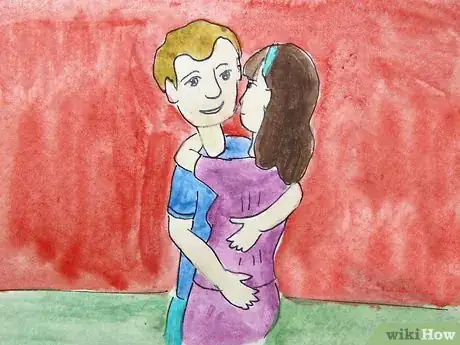 Immagine titolata Romantically Hug a Woman Step 4