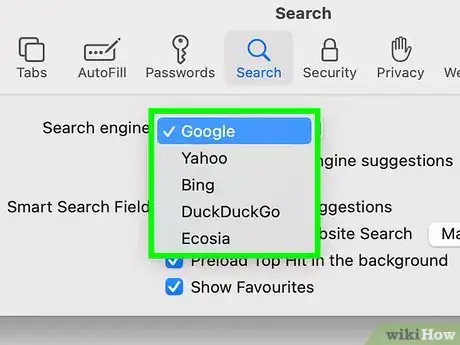 Immagine titolata Change Safari Search Engine Step 10