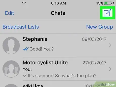 Immagine titolata Edit Contacts on WhatsApp Step 3