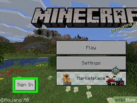 Immagine titolata Play Online Worldwide Minecraft PE Multiplayer Step 2