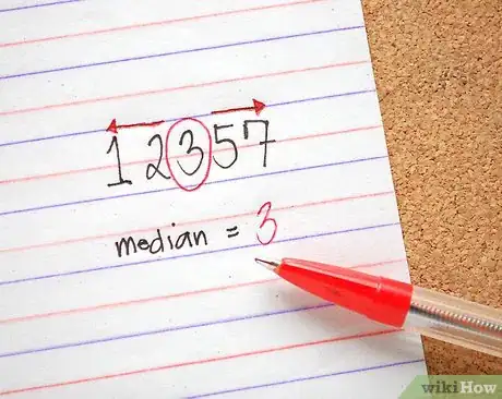 Immagine titolata Find the Median of a Set of Numbers Step 3