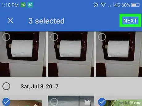 Immagine titolata Send Photos from Android to iPhone Step 5