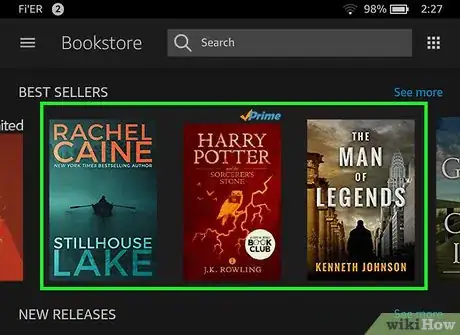 Immagine titolata Buy Books for Your Kindle Step 4