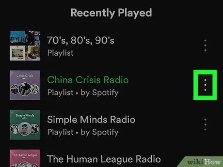 Immagine titolata Hide Recently Played Artists on Spotify on Android Step 4