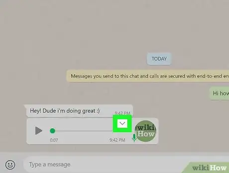 Immagine titolata Save an Audio Message from WhatsApp to Your Desktop Computer Step 4