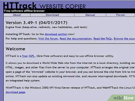 Immagine titolata Download a Website Step 1