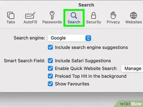 Immagine titolata Change Safari Search Engine Step 8