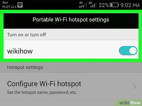 Immagine titolata View Who Is Connected to Your Hotspot on Android Step 5