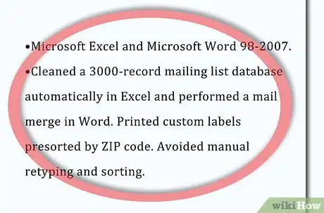 Immagine titolata Write a Summary of Your Computer Proficiency Step 4